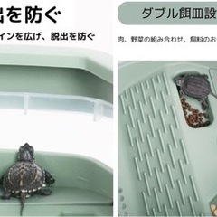 亀飼育ケースの画像