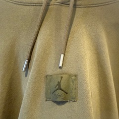 [11/3引取限定] NIKE ジョーダン フライト　Essentials フーディ/パーカー Lサイズ 💚　緑/オリーブ/jordanの画像