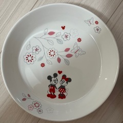 ディズニー　皿　２枚　ミッキーマウス　ミニーマウスの画像