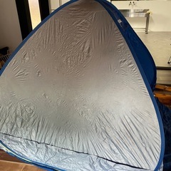 CAPTAIN STAG UVカット　ポップアップテント　フェス　キャンプ　バーベキュー　海水浴場など　非対面取引可能の画像