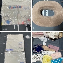 【まとめてお譲り】ベビー服　肌着　女の子　秋冬〜夏の画像