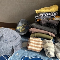 帽子　ズボン　裏起毛ズボン　半袖服　肌着　ロンパース肌着の画像