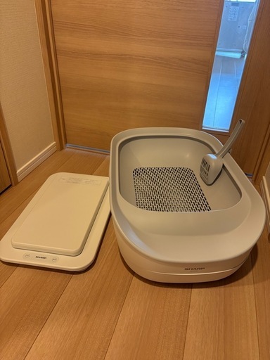 【SHARP】シャープ見守る猫トイレ