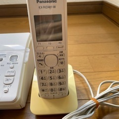 Panasonic  おたっくす  子機有り  (FAXインクリボン3本サービス 汎用品）の画像