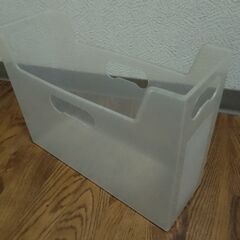 ファイルボックス プラスチック製 3個の画像