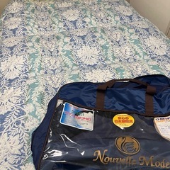 高級羽毛布団(SUITTO) シングル美品の画像