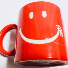 【訳あり】Ron Herman⭐︎ロンハーマン⭐︎赤マグカップの画像