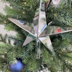 クリスマスツリー160cm IKEA LED 装飾品の画像