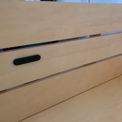 ベッドフレーム　セミダブルの画像