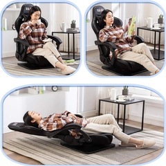 ゲーミングローチェア　ピンクの画像