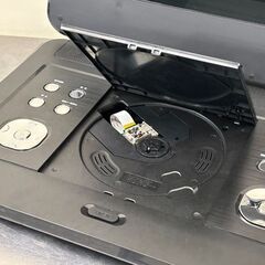 【自社配送は札幌市内限定】TEES/ティーズ ポータブルDVDプレーヤー PD-F130TS 13.3型モニター フルセグ対応 動作OK【USED】の画像