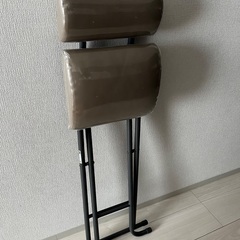 折りたたみ椅子　ニトリ　ハイチェアの画像