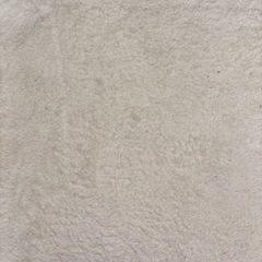 （決）マット／カーペット／ラグ　白　190×135cmの画像