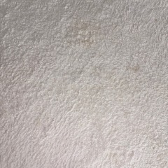 （決）マット／カーペット／ラグ　白　190×135cmの画像