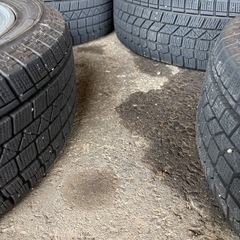 ダイハツ純正アルミ&スタッドレス15インチの画像