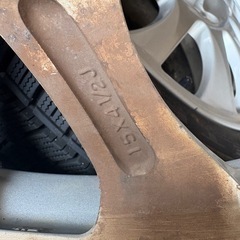 ダイハツ純正アルミ&スタッドレス15インチの画像