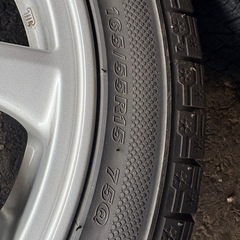 ダイハツ純正アルミ&スタッドレス15インチの画像