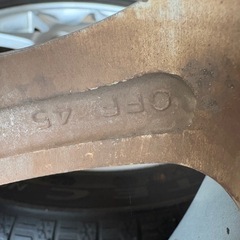 ダイハツ純正アルミ&スタッドレス15インチの画像