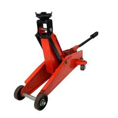 25C513_ジ フロアジャッキ 油圧式 メーカー、詳細不明 現状品 中古の画像