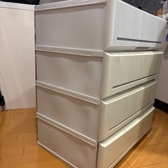 衣装ケース　タンス、収納ケース　引き出しの画像