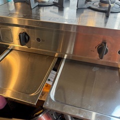 リンナイ ガスコンロ RT31-2STS 2023年製 都市ガス用 美品 ホース付の画像