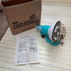 SHIBATA クリップ式作業灯 水色の画像