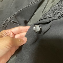 ジャケット　15号　レース　ブラックの画像