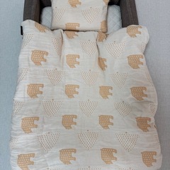 ファルスカ コンパクトベッド Free メランジブラウンの画像