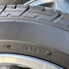 スズキ14インチ アルミタイヤの画像