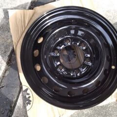 トヨタ ハイエース 純正 スチール ホイールの画像