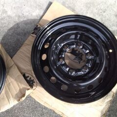 トヨタ ハイエース 純正 スチール ホイールの画像
