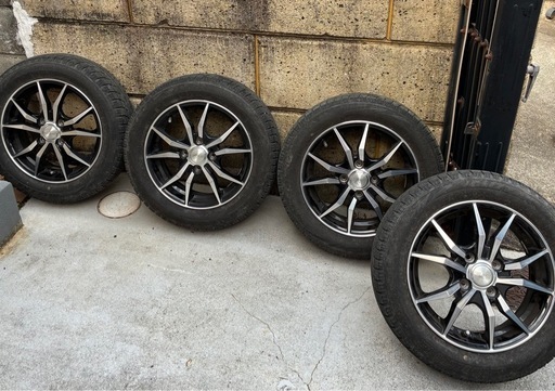 軽自動車用タイヤ、アルミセット