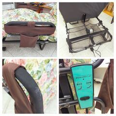 【ジモティー割引で最大15％OFF⭐️】電動 折りたたみ ベッド 花柄の画像