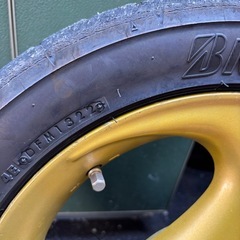 14インチ アルミタイヤの画像