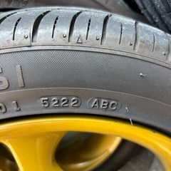 14インチ アルミタイヤの画像