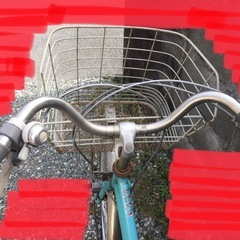 子ども乗せ付き自転車24インチ🚲の画像