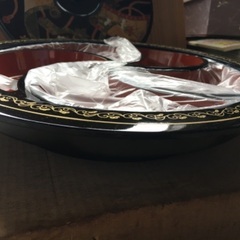 中華？和風オードブル皿　未使用です。の画像