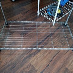 ４段スチールラック　収納　ラック　オープンラック　サイズ（約）幅91×奥45.5×高150　　■近隣配送無料 買取GO‼　栄和店の画像