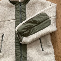 美品ショコラフィネローブ ボアジャケットの画像