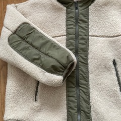 美品ショコラフィネローブ ボアジャケットの画像