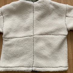 美品ショコラフィネローブ ボアジャケットの画像