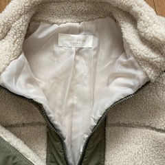 美品ショコラフィネローブ ボアジャケットの画像