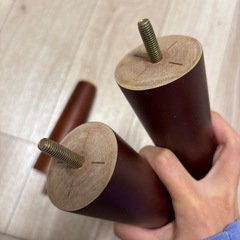 【お譲り先決定しました】B-company　2人掛けソファの画像