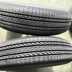 ジムニー JB64 純正アルミホイールとタイヤ4本セット　ブリヂストン 175/80R16　の画像