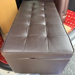 【無料】収納付きスツール 82×41×35cmの画像