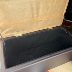 【無料】収納付きスツール 82×41×35cmの画像