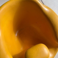 バンボ Bumbo オレンジ　ベビーチェアの画像