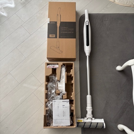 【ほぼ新品】掃除機 強力吸引 サイクロン ハンディ掃除機 置くだけ充電 静音 コードレス ハンディー クリーナー 16000pa サイクロン式 スティッククリーナー xr-s007