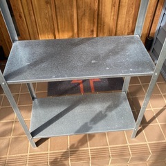 【無料】　IKEA イケア スティールラック　の画像