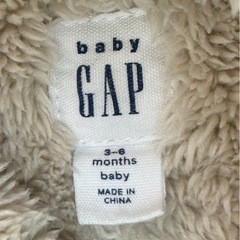 gapくま耳 裏ボアセーターカーディガンの画像